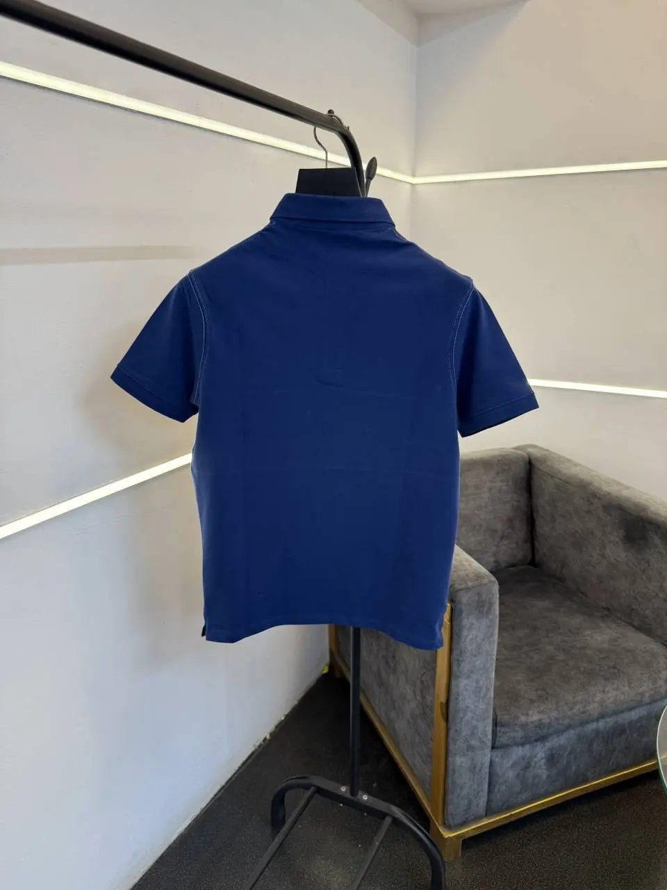 Lacoste imported polo tshirt blue - Image 3