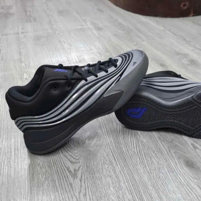 Adidas Dame X core black iron Metallic332 - Image 6