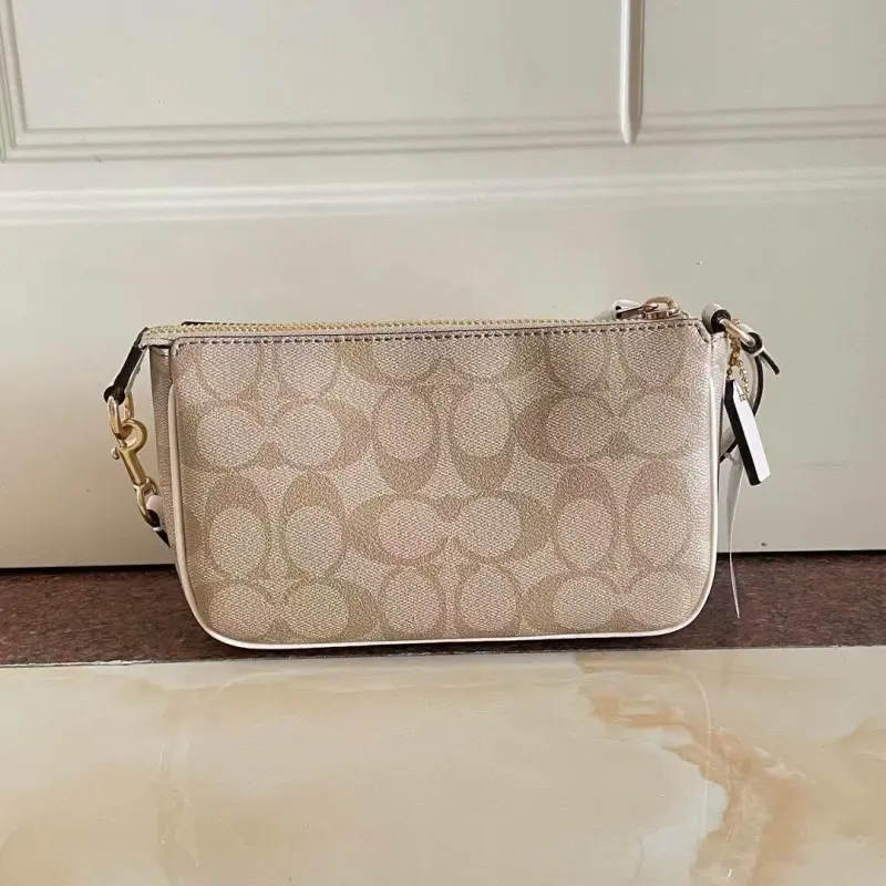 Coach Nolita 18 khakhi With Original Box - Image 5