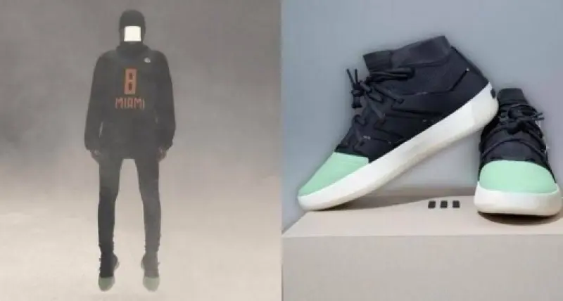 Adidas Fear Of God Athletic 1 Maini Carbon Green - Image 3