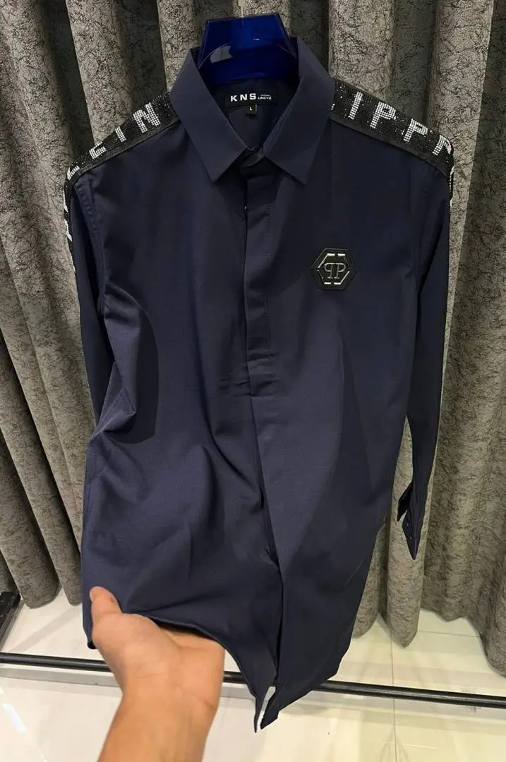 PHILIPP PLEIN IMPORTED STORE ARTICLE DIAMOND CHINA SHIRT - Image 2