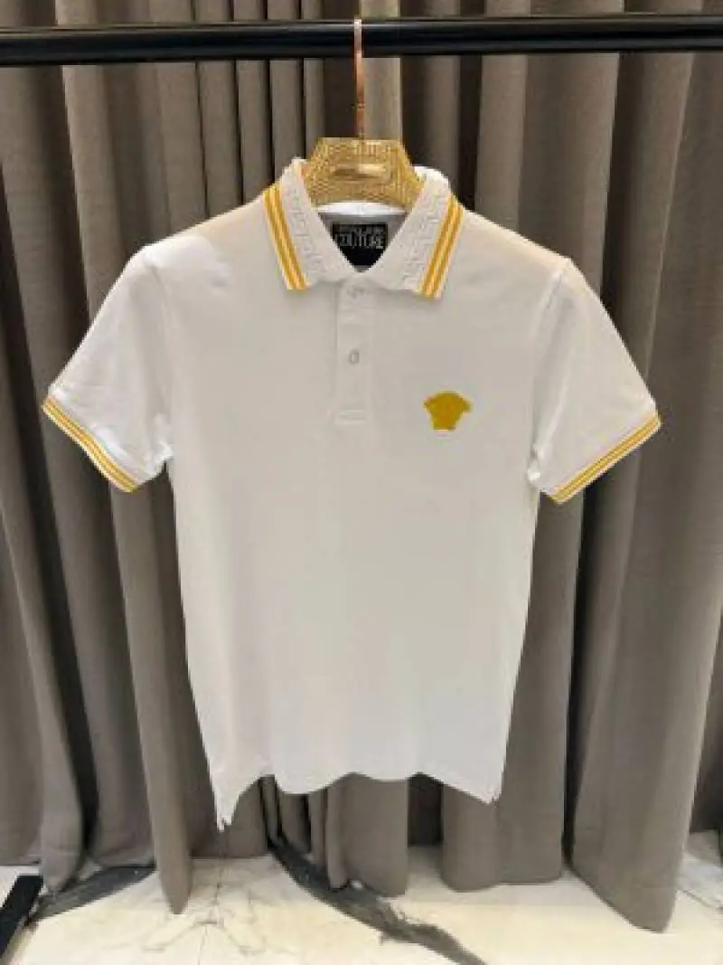 No Return Versace impoted polo tshirt white