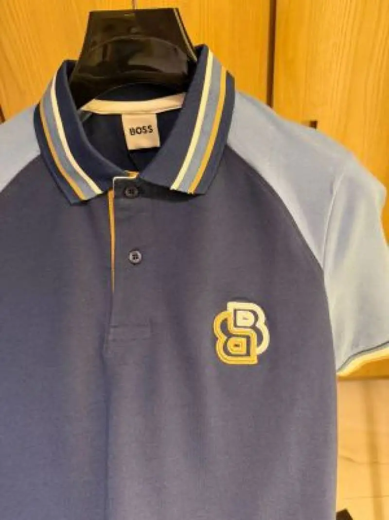 Hugo BOSxS IMPORTED STORE ARTICLE POLO T-SHIRTx - Image 2