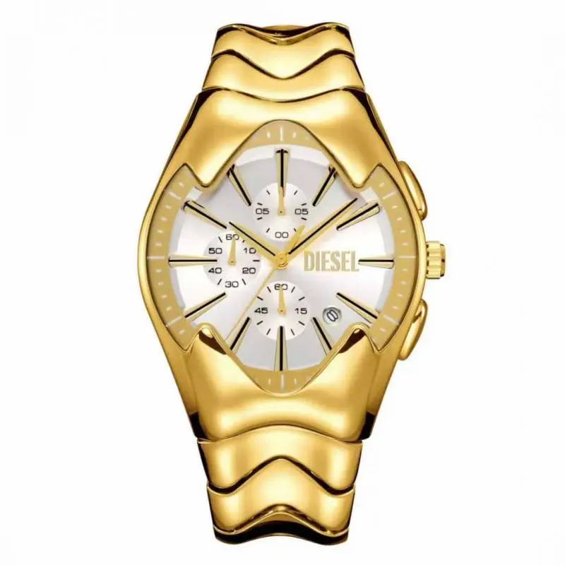 Diesel Mercurial Chronograph gold white