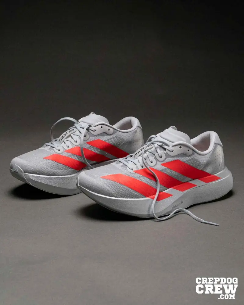 Adidas Adizero Evo Sl red Grey Iron Metallic 216 - Image 14
