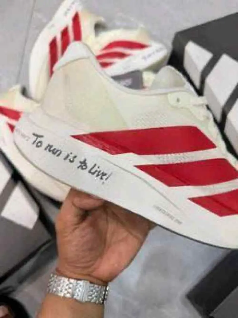 Adidas Adizero Evo Sl White Red - Image 8