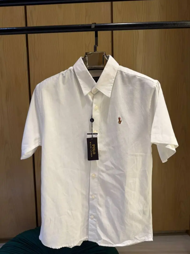Ralph LAUREN P-OLO IMPORTED STORE ARTICLE SHIRT LINEN FABRIC - Image 2