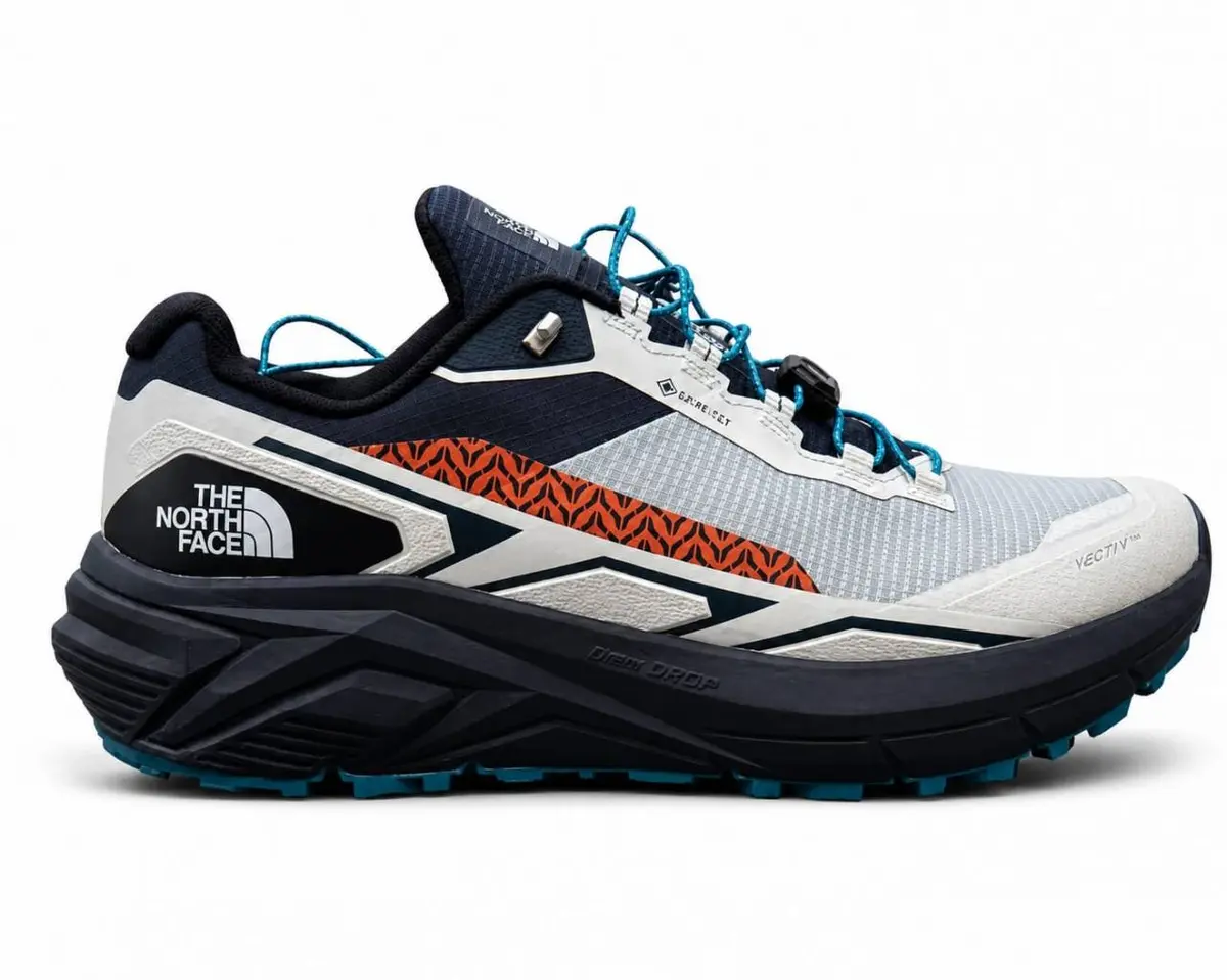 The North Fase Vectiv Gore Tex blue
