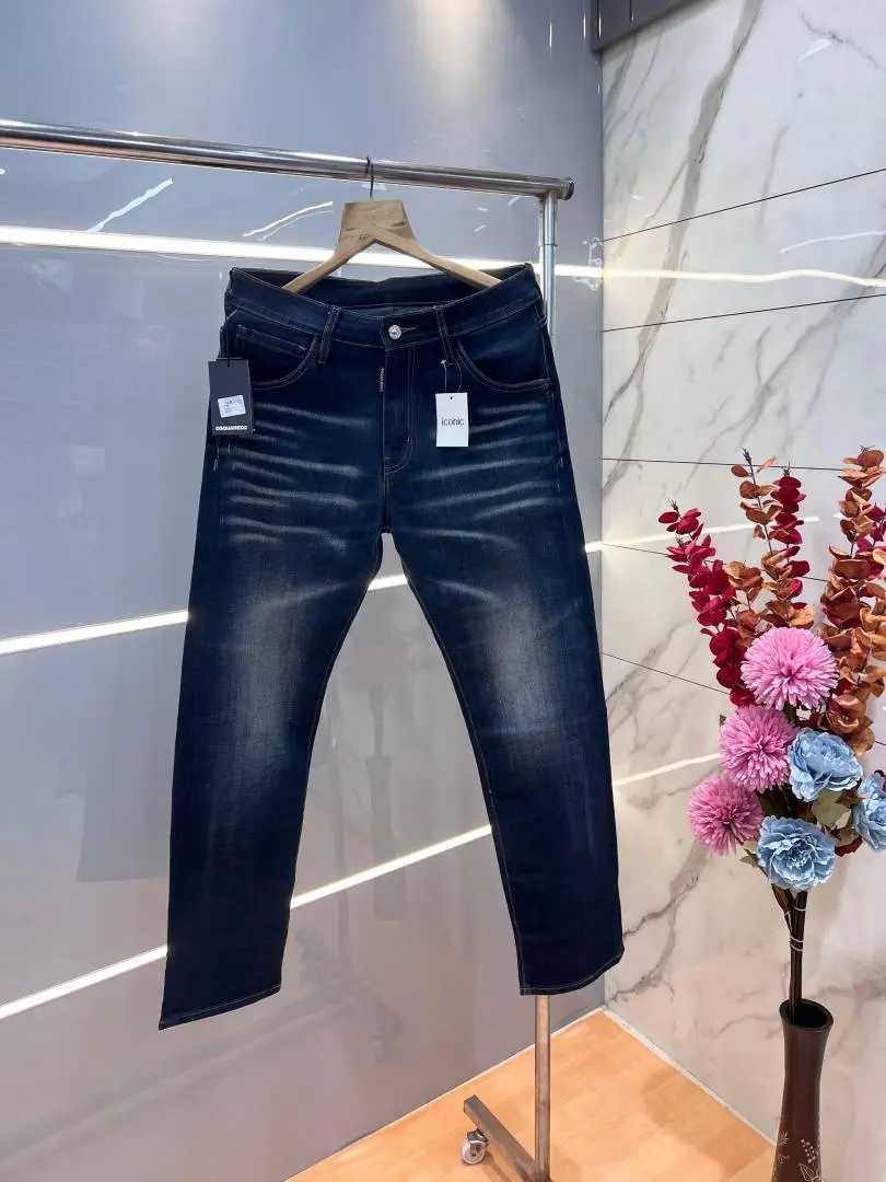 Dsquare D Green Shade Premium Imported Stretchable Lycra Fabric Straight Fit Denim 2961 - Image 2