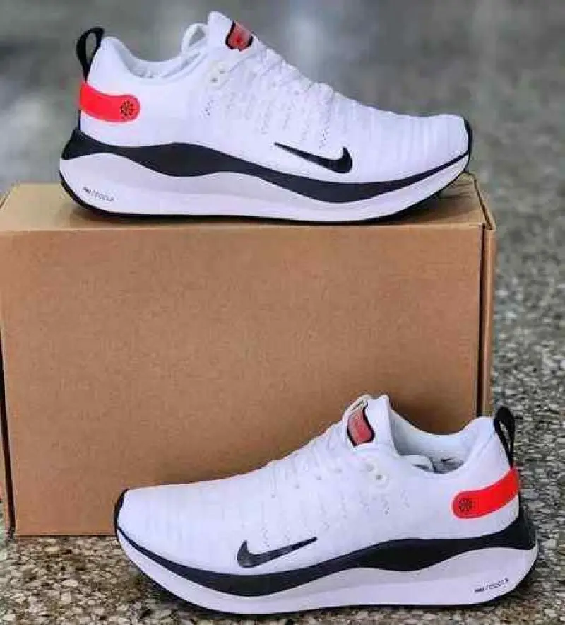 Nike ReactX Infinity Run 4 White Light Crimson - Image 6