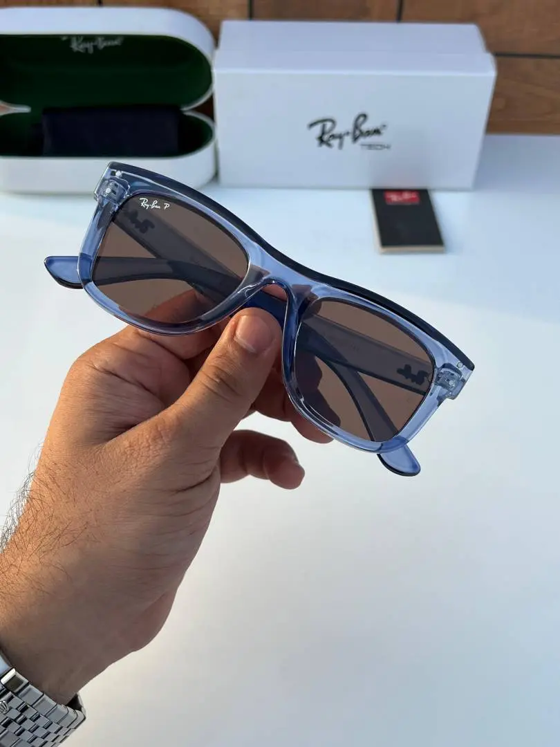 Ray-Ban 0502 blue brown - Image 5