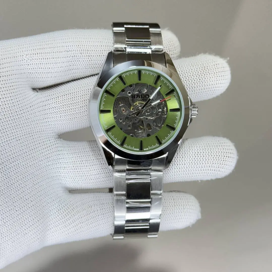 Rado Automatic silver green