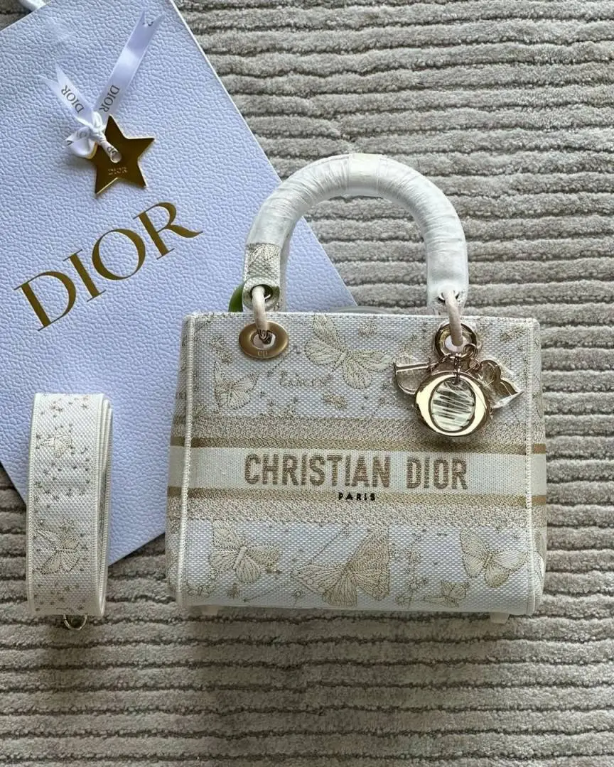 Dior Lady My ABC Butterfly Premium Quality With OG Box & Dust Bag (Butterfly-956) - Image 4