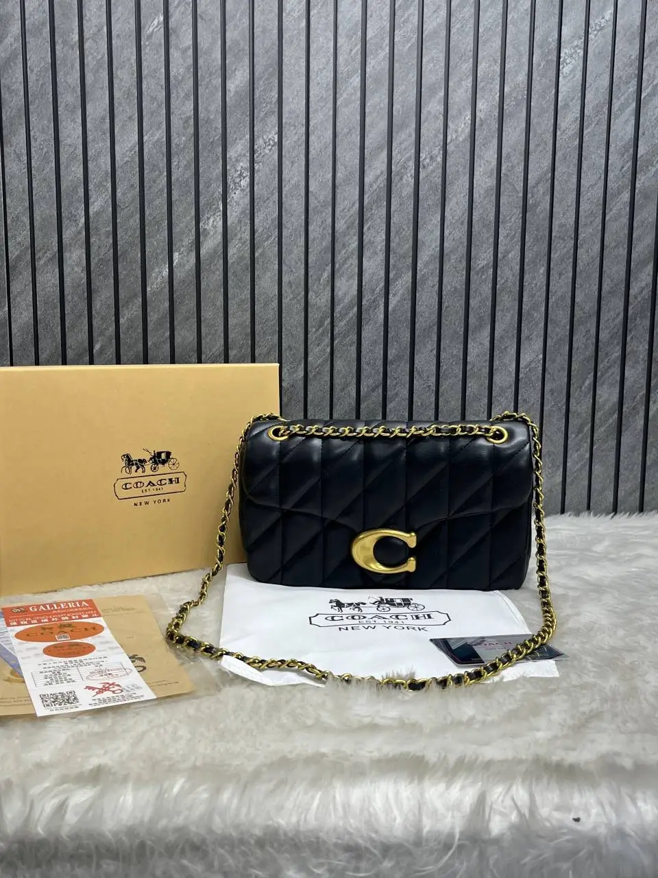 Coach Tabby 26 Quilted ShoulderBag With OriginalBox - Image 2