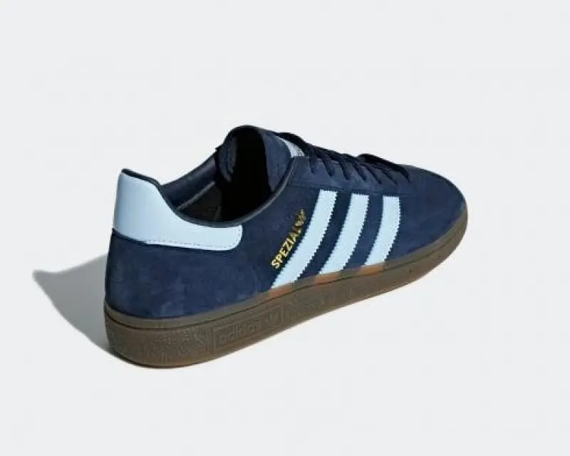 Adidas Handball Spezial Navy Gum Clear Sky Blue Shoes - Image 7