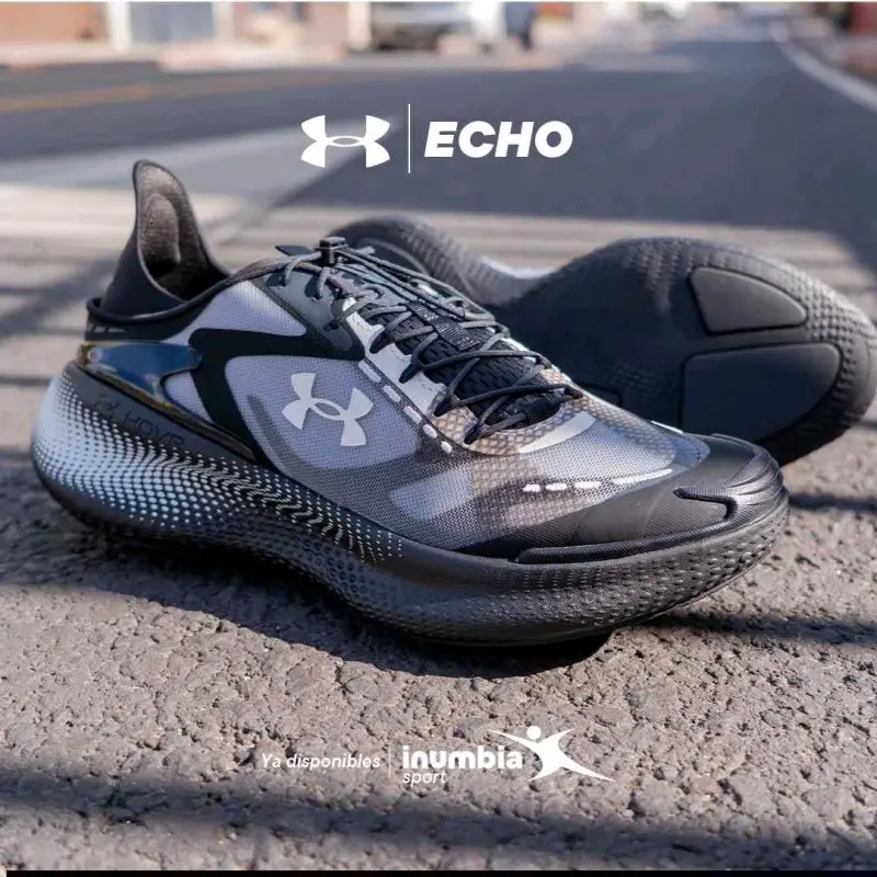 UA Echo SlipSpeed Black White - Image 8