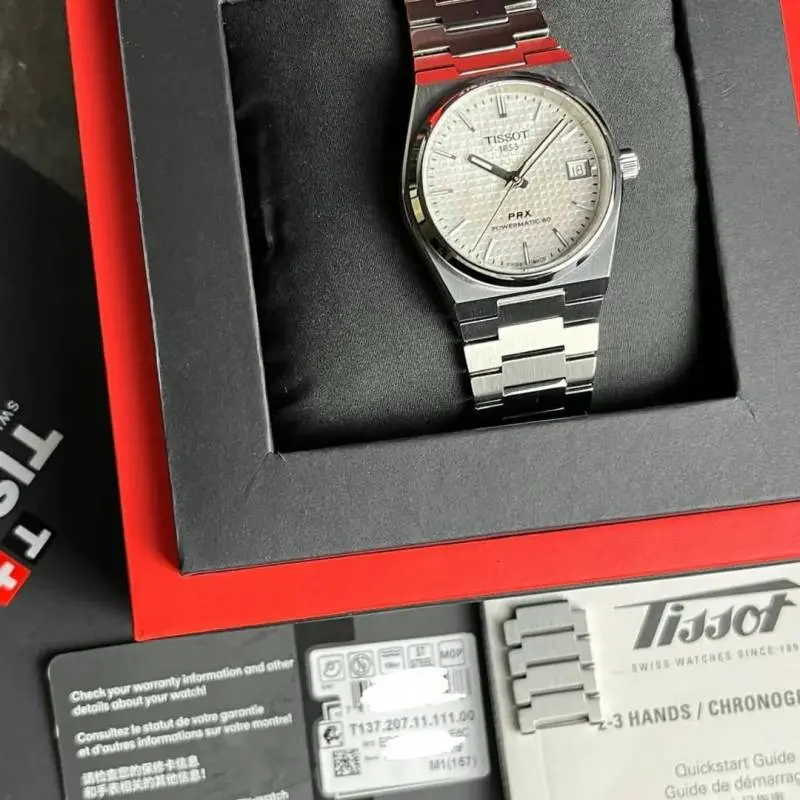 Tissot 1853 Prx Automatic Top Quality silver white - Image 10