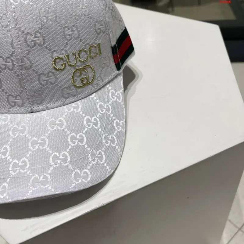 Gucci GG Harmosas White Premium Unisex Cap (With Box) - Image 3