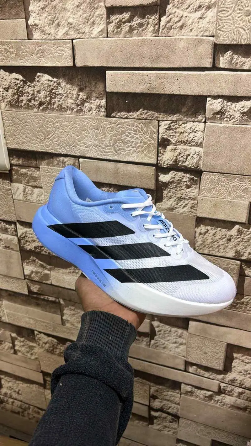 Adidas Adizero Evo SL White Royal Blue 918 - Image 2