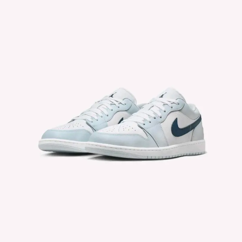 Nike Air Jordan 1 Low Aura Squadron Blue - Image 3