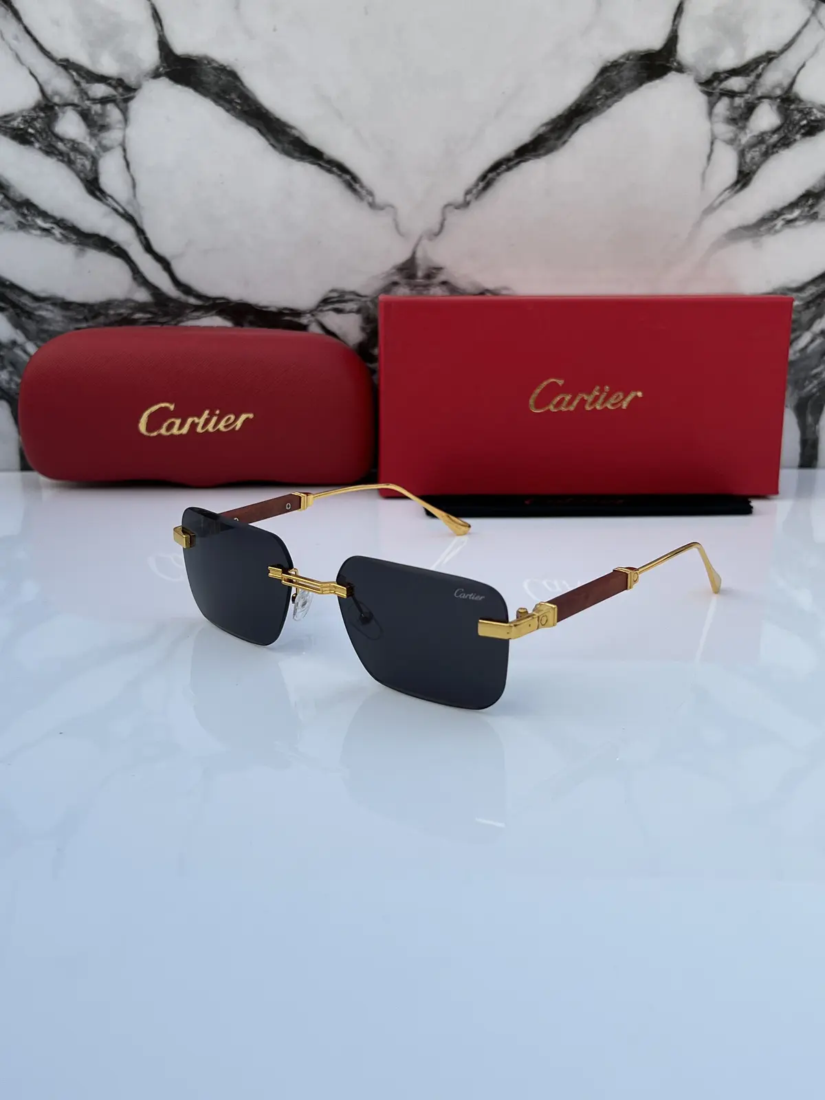 Cartier 90198 gold black