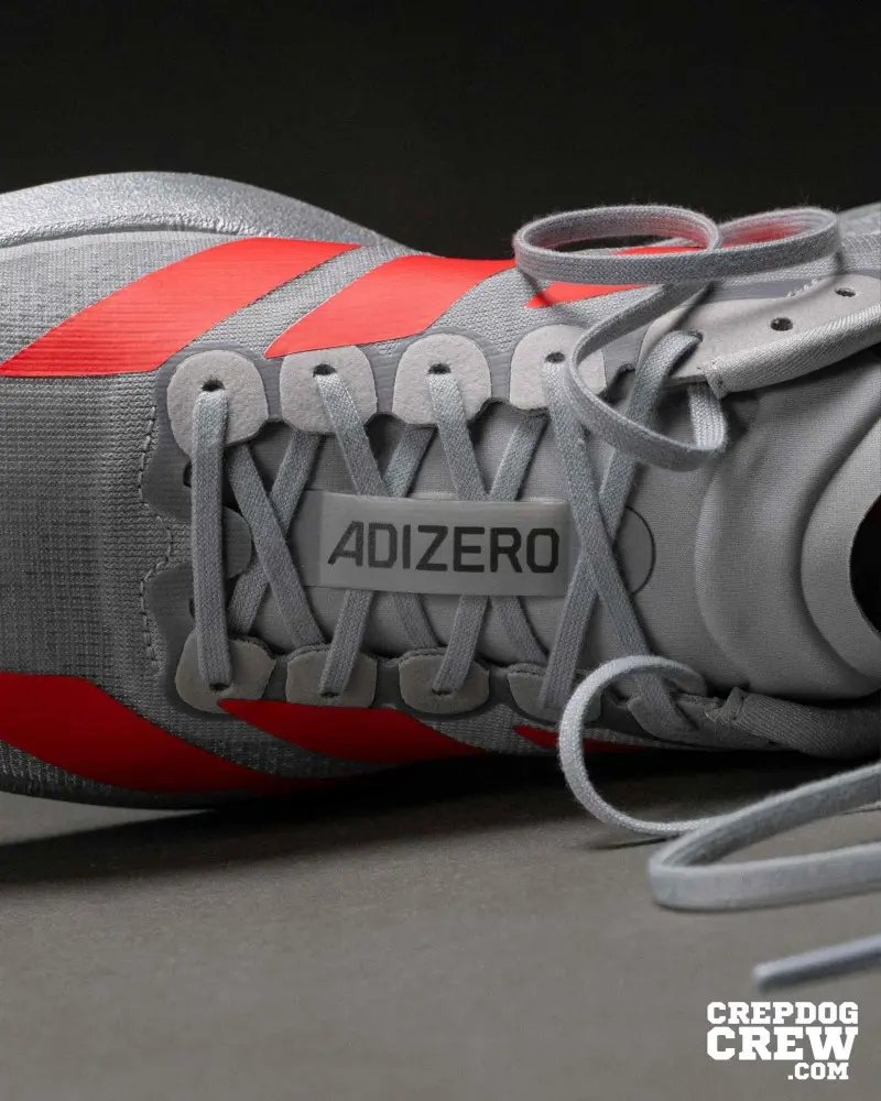 Adidas Adizero Evo Sl red Grey Iron Metallic 216 - Image 4