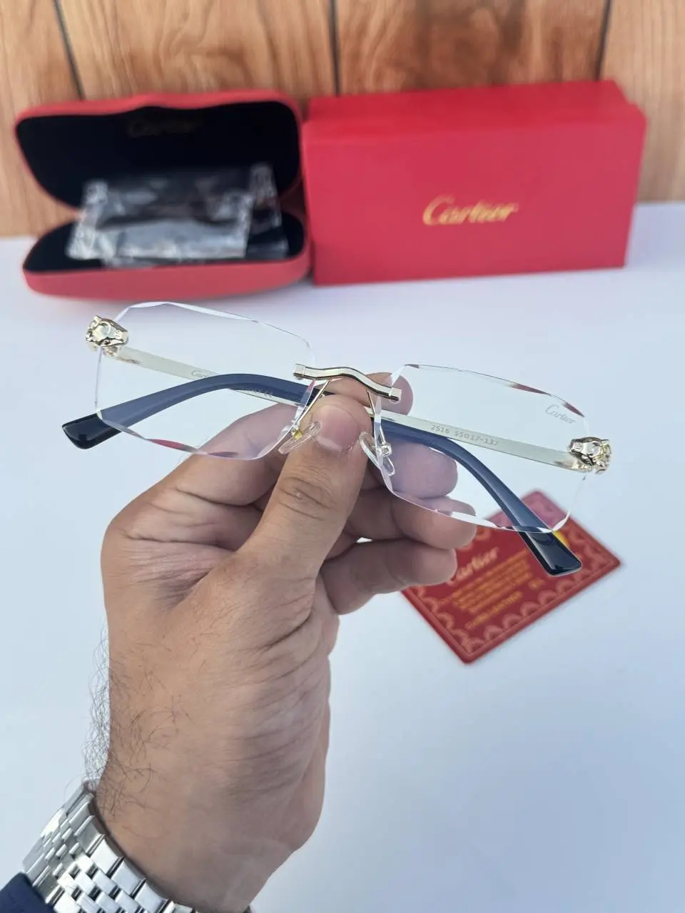 Cartier 2516 gold plano - Image 4