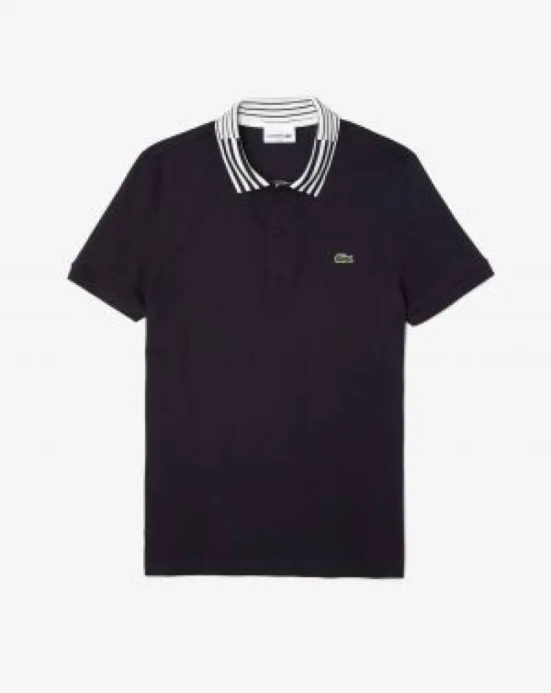 No return Lacost imported polo tshirt Black