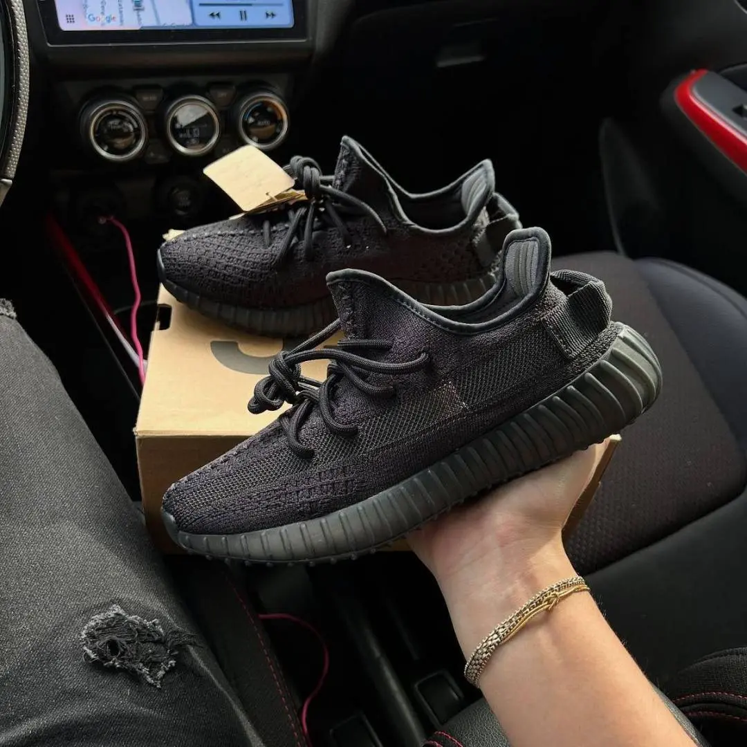 Adidas Yeezy Boost 350 V2 Onyx With Full Accessories SEMI UA - Image 2
