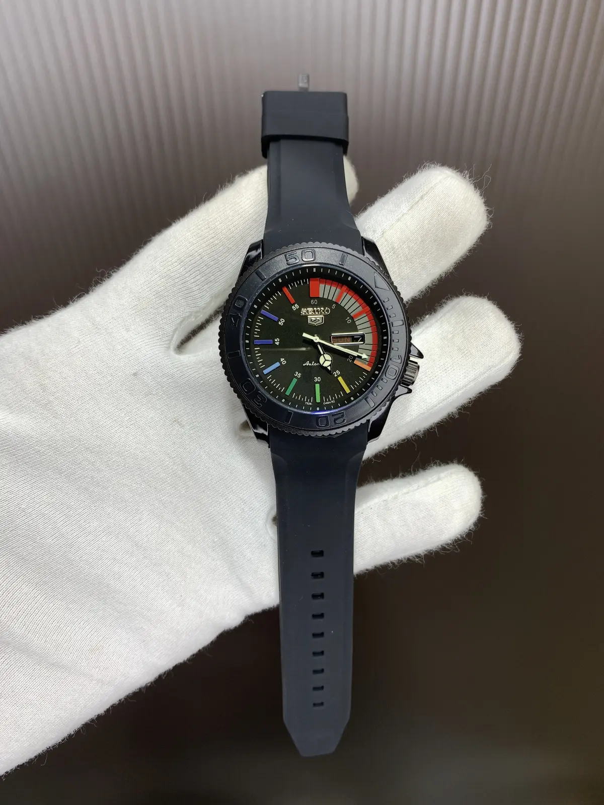 Seiko Full Black - Image 5