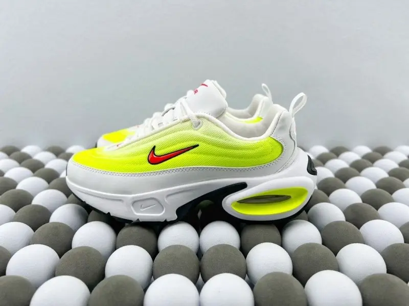 Nike Airmax Portal Sneakers White Yellow - Image 5