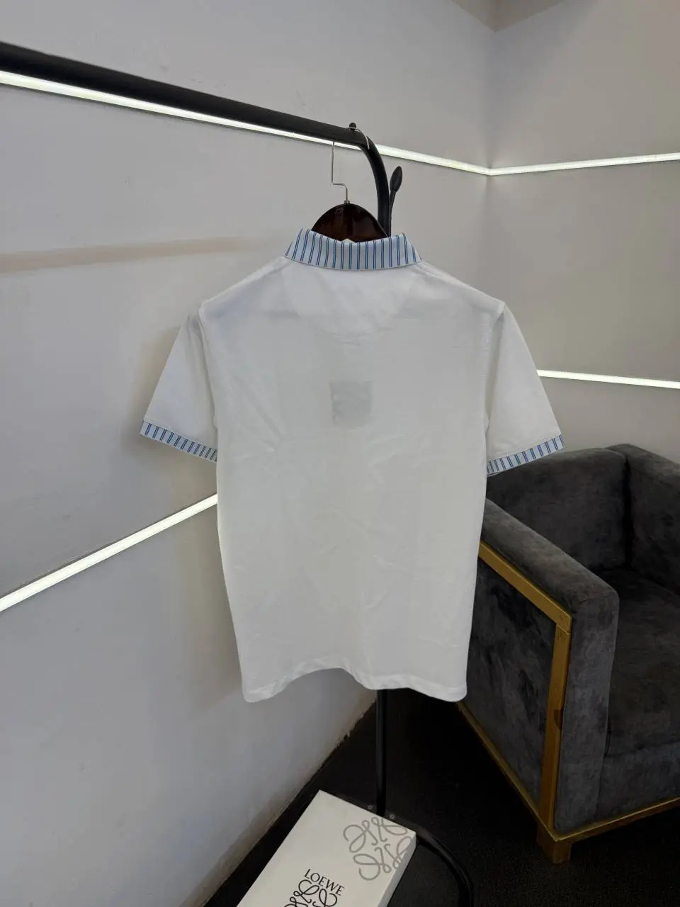 Loew e box pack imported polo tshirt white - Image 3