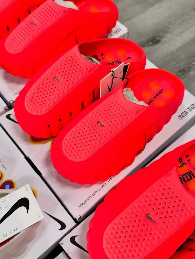 Nike Mind 001 Mule Solar Red Fix 1188 - Image 3