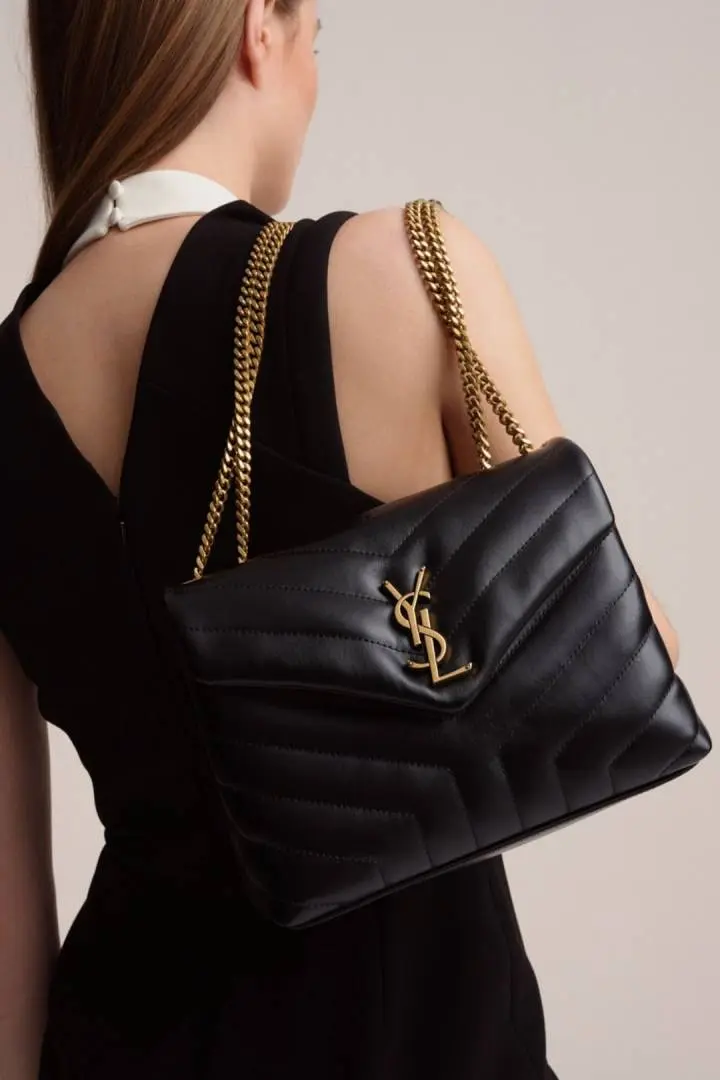 Ysl Lou Lou Medium Size 8802 Shoulder Bag With Original Box & DustCover Packing