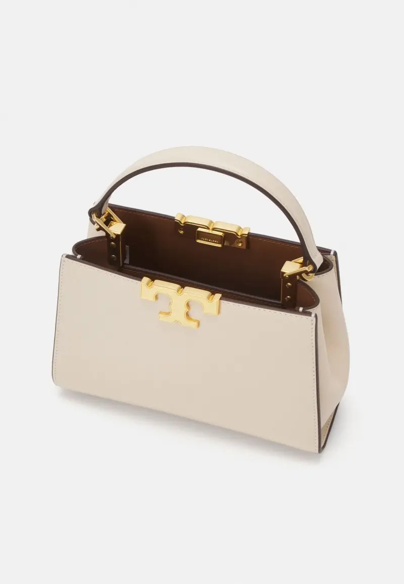 Tori Burch Mini Yellow Eleanor Satchel Bag With Box - Image 2