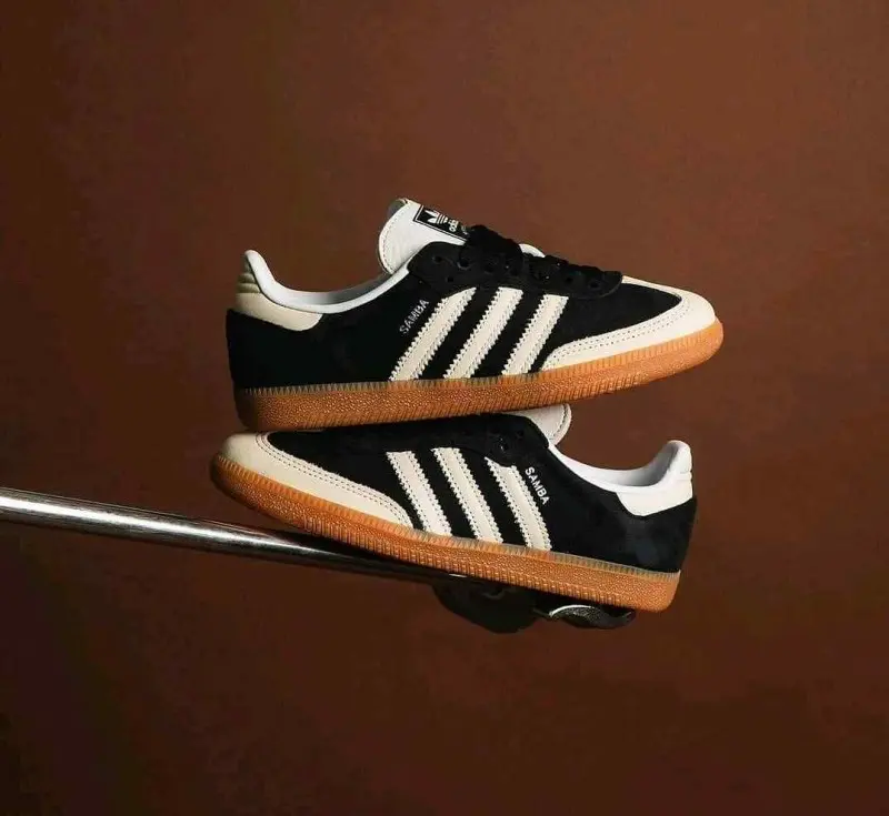 Adidas Samba Core Black Wonder White 1221 - Image 6