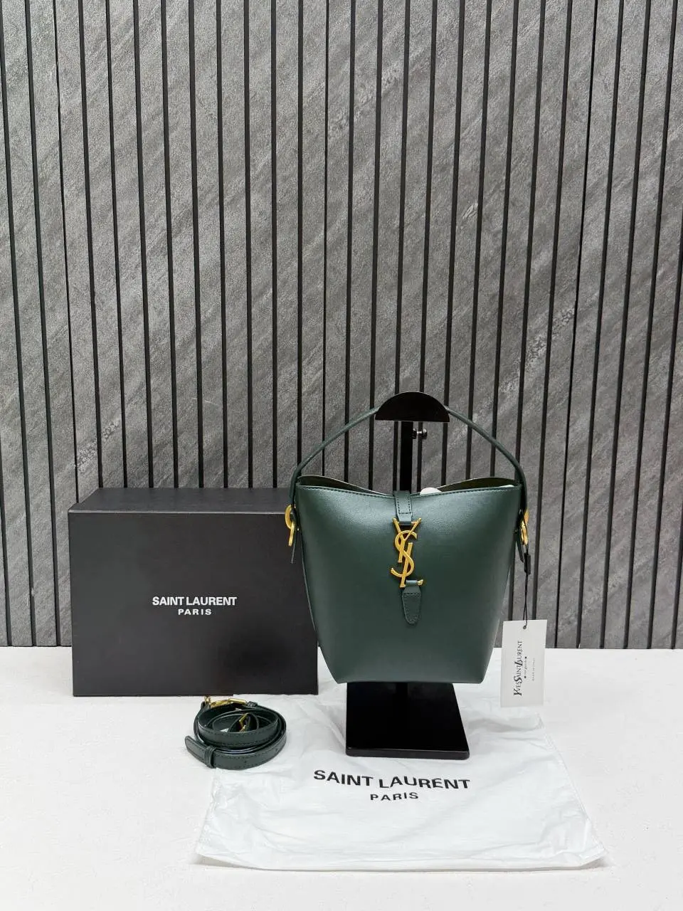 Ysl 8875 Bucket Bag With Original Box DustCover & Potli Bag Inside - Image 6