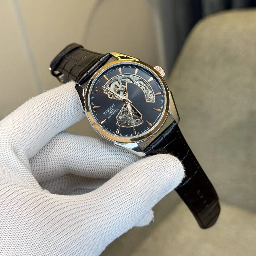 Tissot Automatic Leather Twotone 100 - Image 3