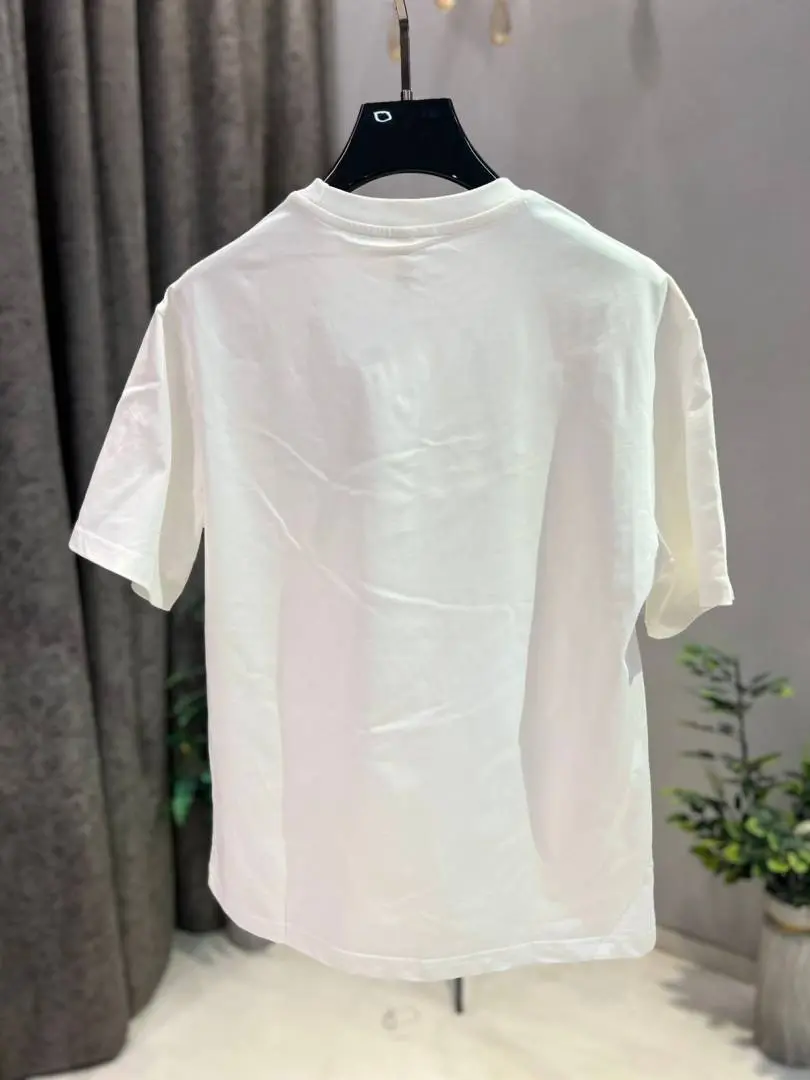 KOREAN IMPORTED HIGH DEMAND ARTICLE T-SHIRT WHITE - Image 5