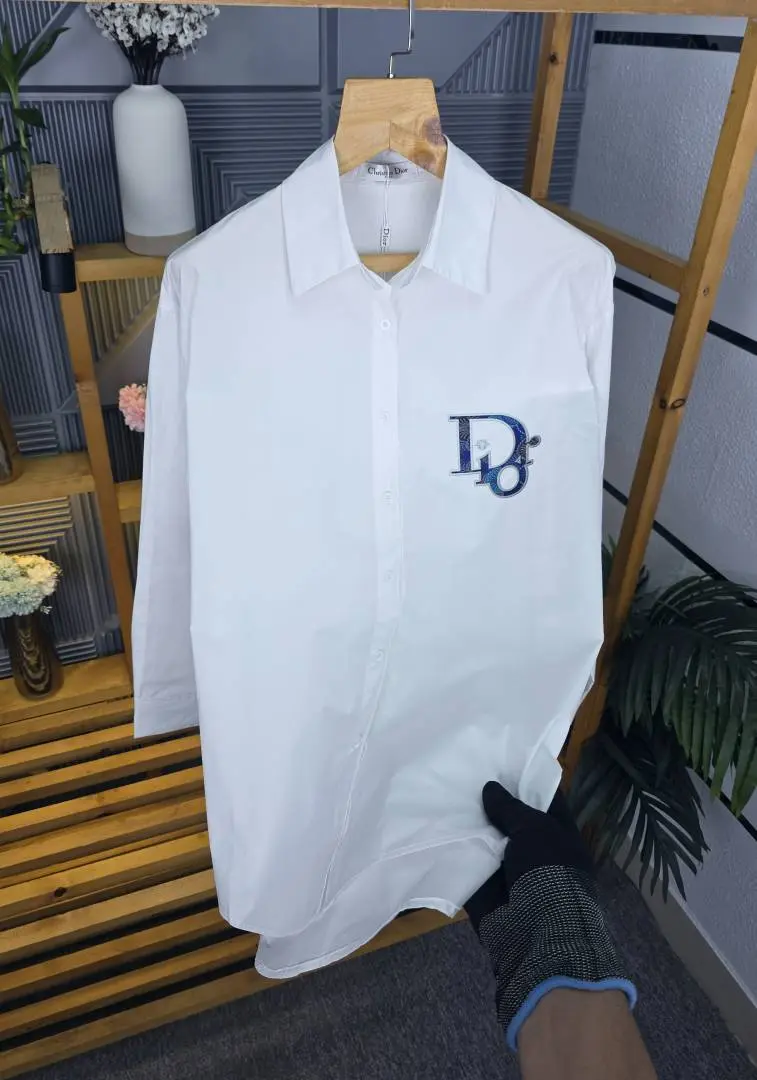 DIO LOGO SHIRT WHITE S124-W - Image 3