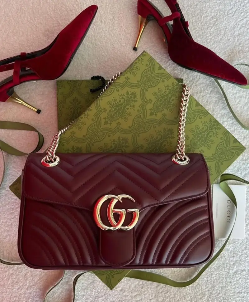 Gucci Marmont Large Premium Leather DoubleBox NoRtrns - Image 3