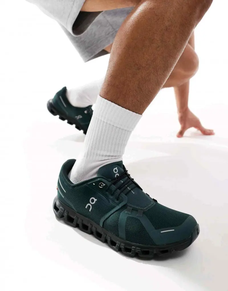 On Running Cloud 6 Dark Green Black 1258 - Image 2