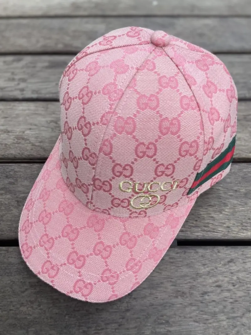 Gucci GG Harmosas Pink Premium Unisex Cap (With Box) - Image 2