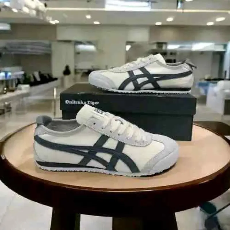 Onitsuka Tiger Mexico 66 White Grey 385 - Image 3