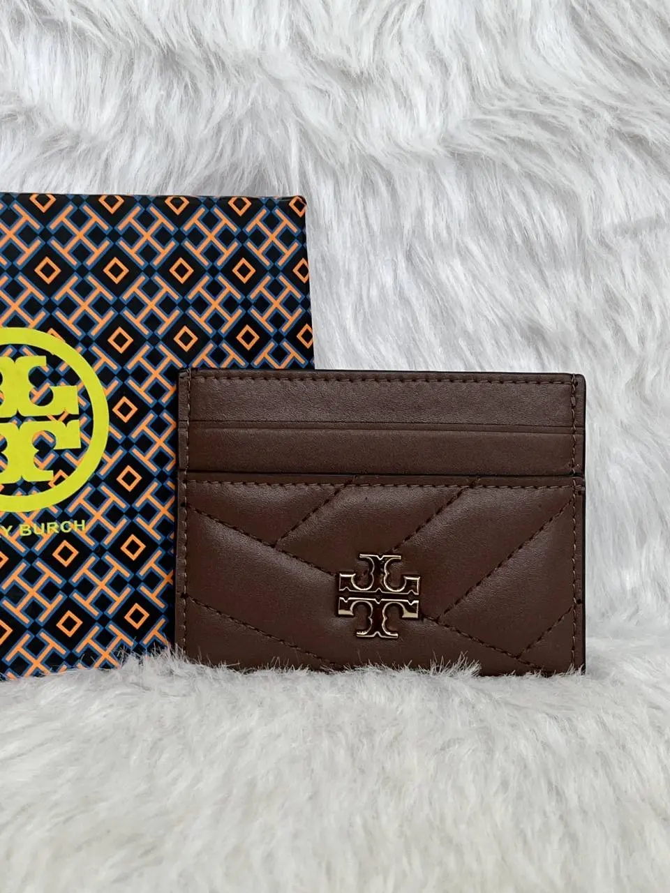 Tori Burch TC 1 Premium Quilted Card Holder With OriginalPacking - Image 2