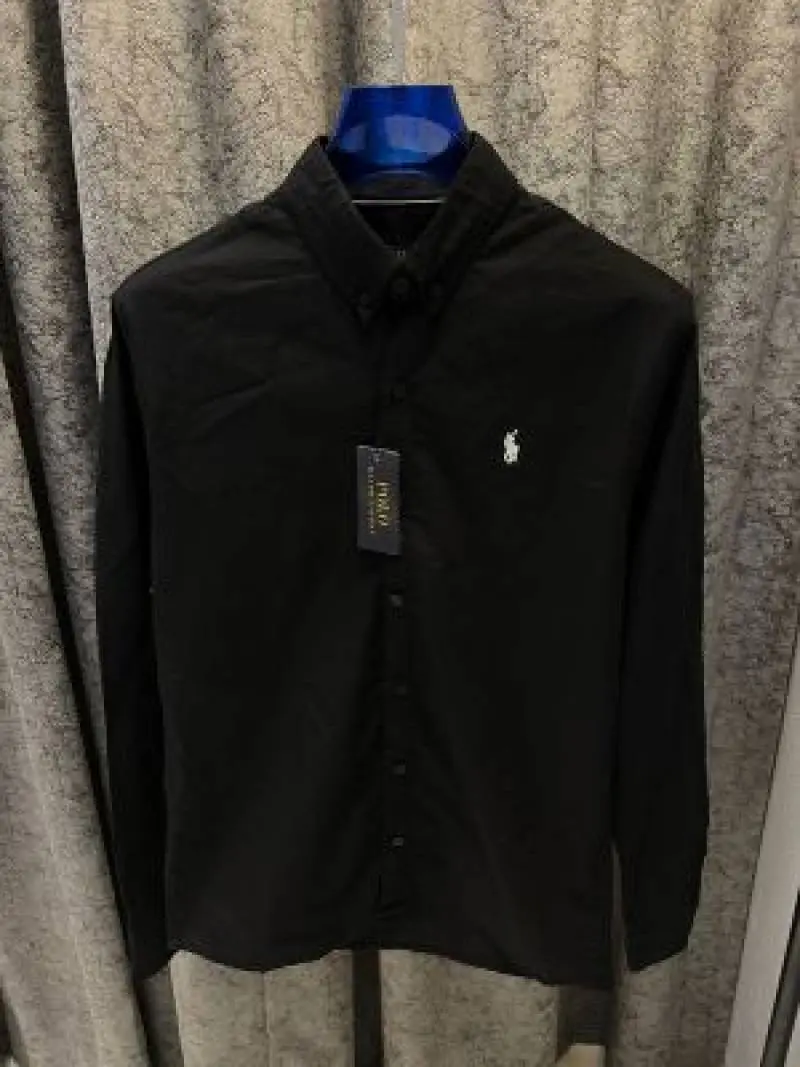 Ralph LAUREN P-OLO IMPORTED STORE ARTICLE SHIRT linen fabric