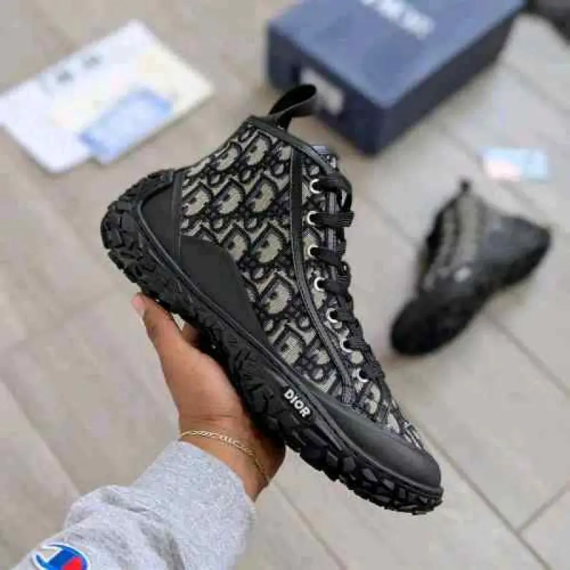 Dior B28 High Black Beige - Image 4