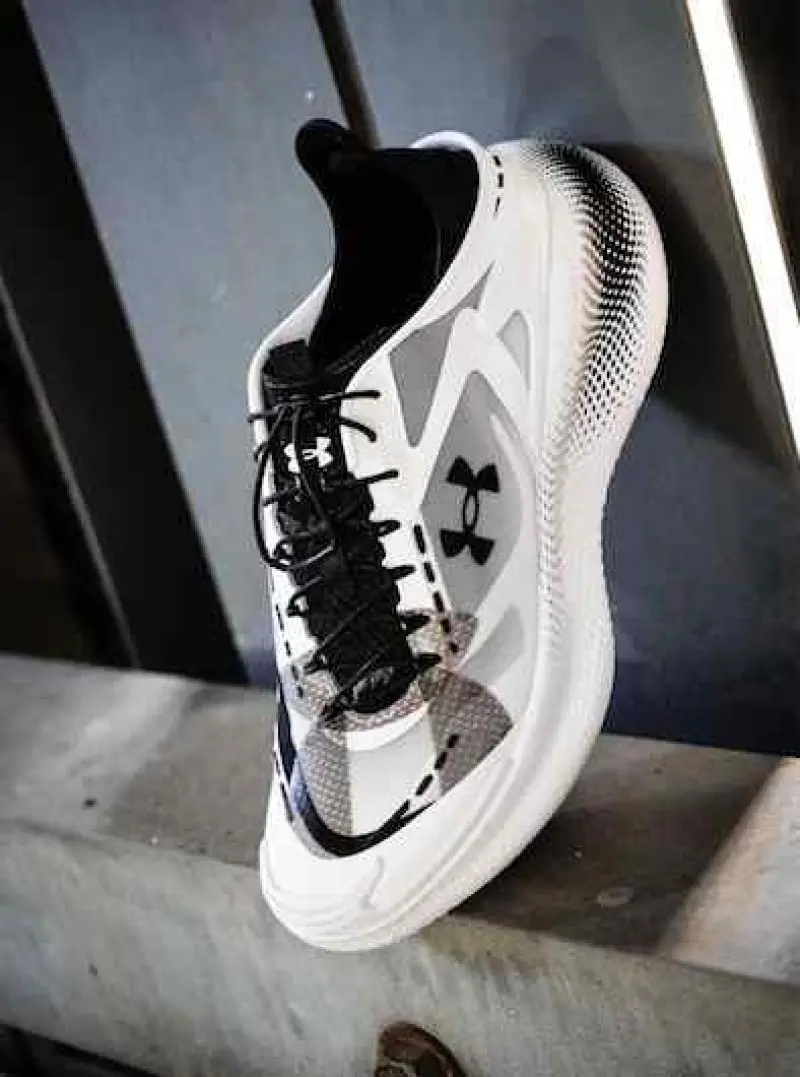Underr Armour Echo SlipSpeed White Black - Image 7