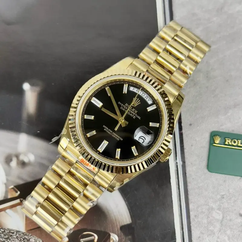 Rolex Oyster perpetual Day Date Yellow-Gold Ref-218238 Z-R Quality