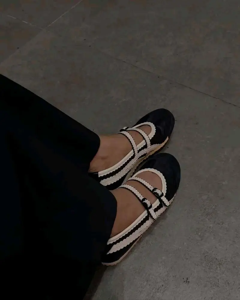 Onitsuka Tiger Mexico 66 TGRS Black Cream Mary Jane 6181 - Image 13